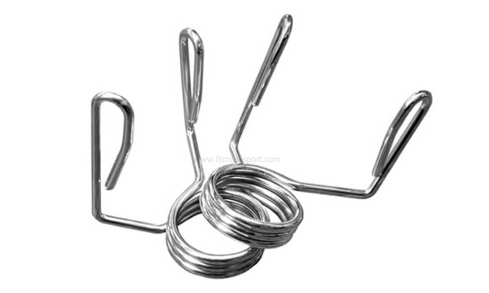 2” Chrome Olympic Spring Collar (Pair)