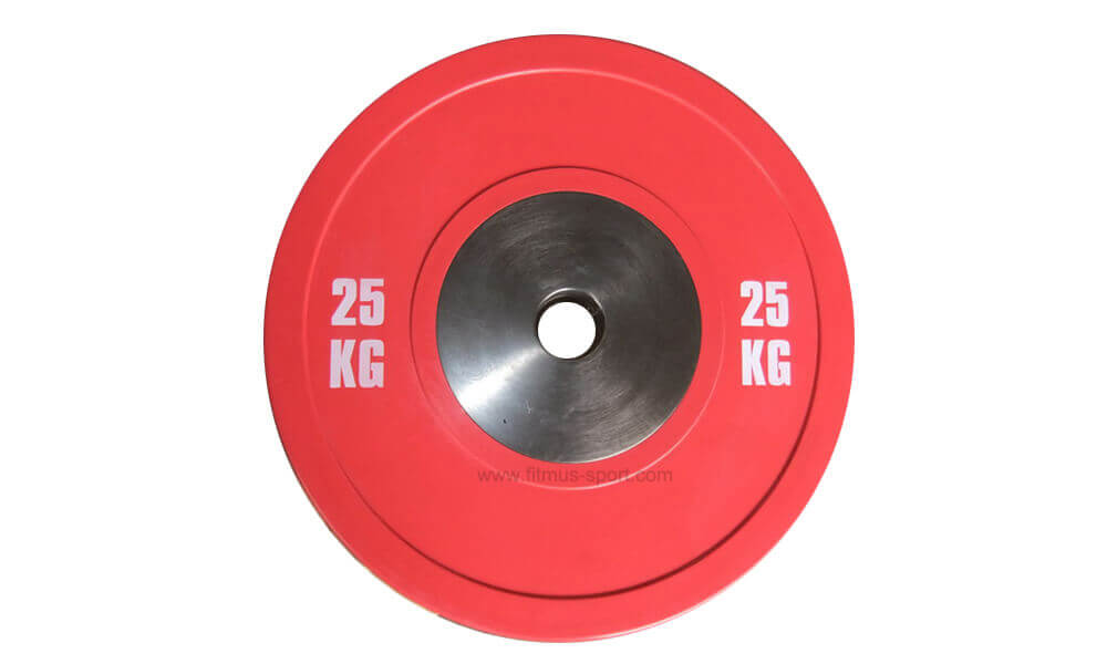 2" Olympic Competition Rubber Bumper Plates color