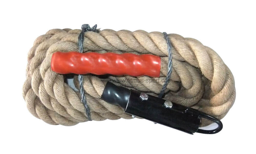 SISAL CLIMBING ROPE WITH EYELET