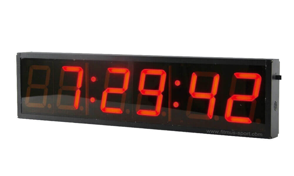 Cross Interval Timer 6 digit Red&Red