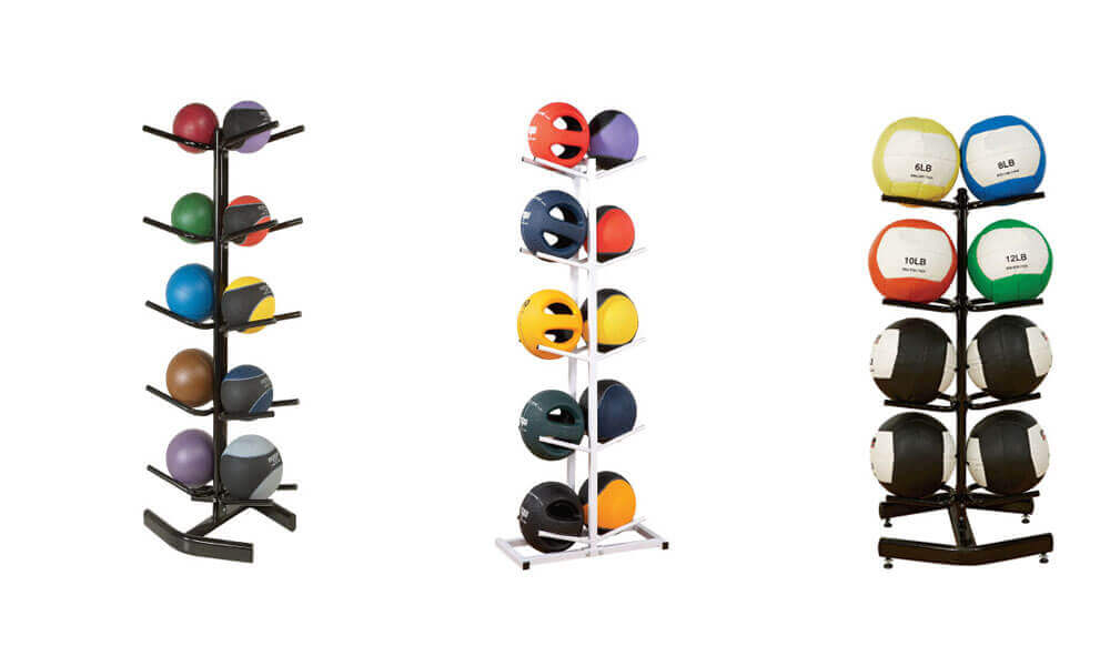 Double Side Wall Ball Standing Rack