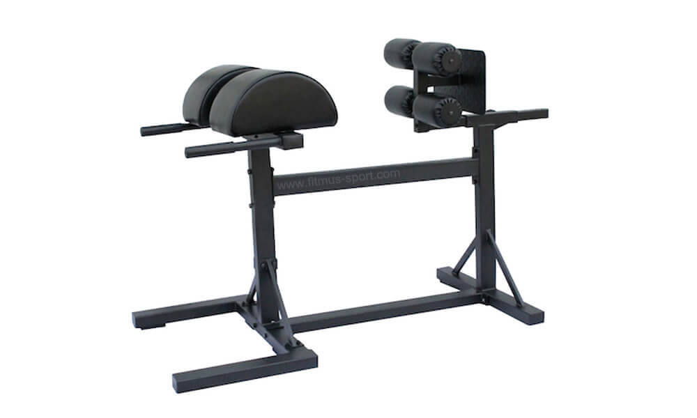 Glute ham raised developer machine
