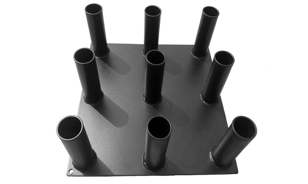 Olympic 9 hole vertical barbell holder