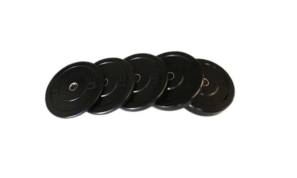 Olympic bumper Plate black