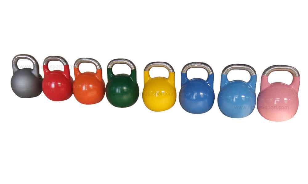 PRO Grade Competition Kettlebell with a stainless steel handle