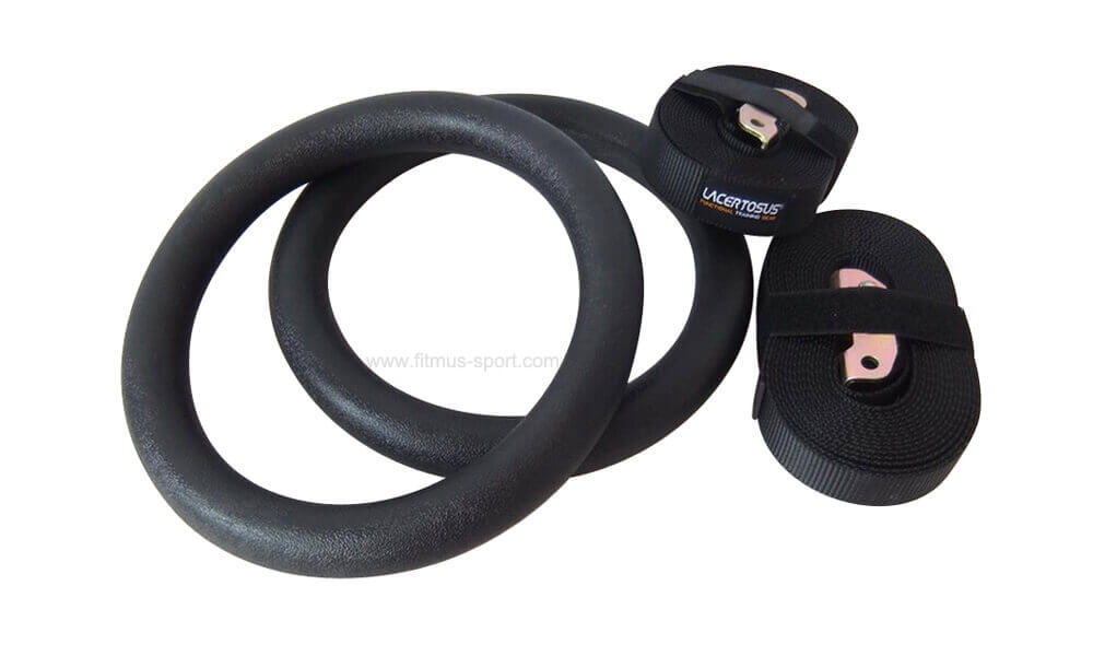 Plastic Gymnastic Rings with Straps