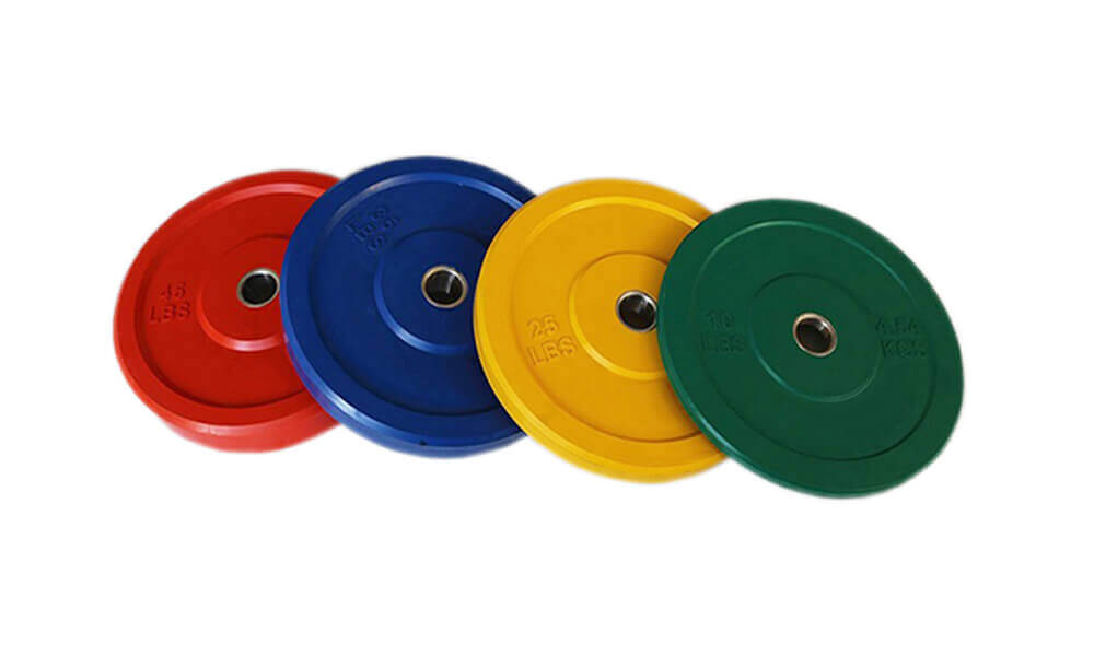 Premium Color Olympic Rubber Bumper Plates