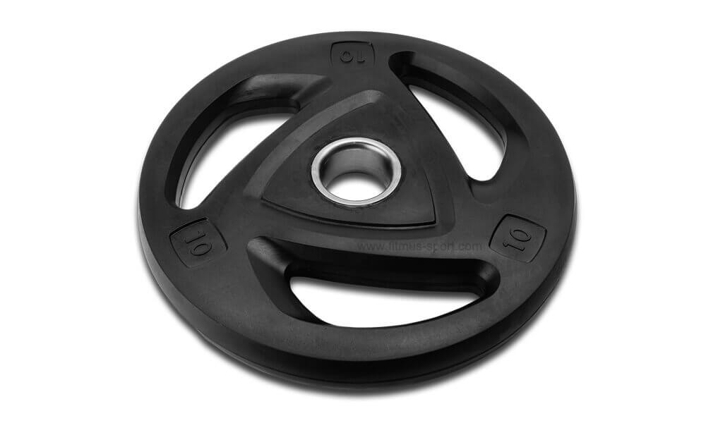 Pro Rubber Olympic Tri-Grip Plate