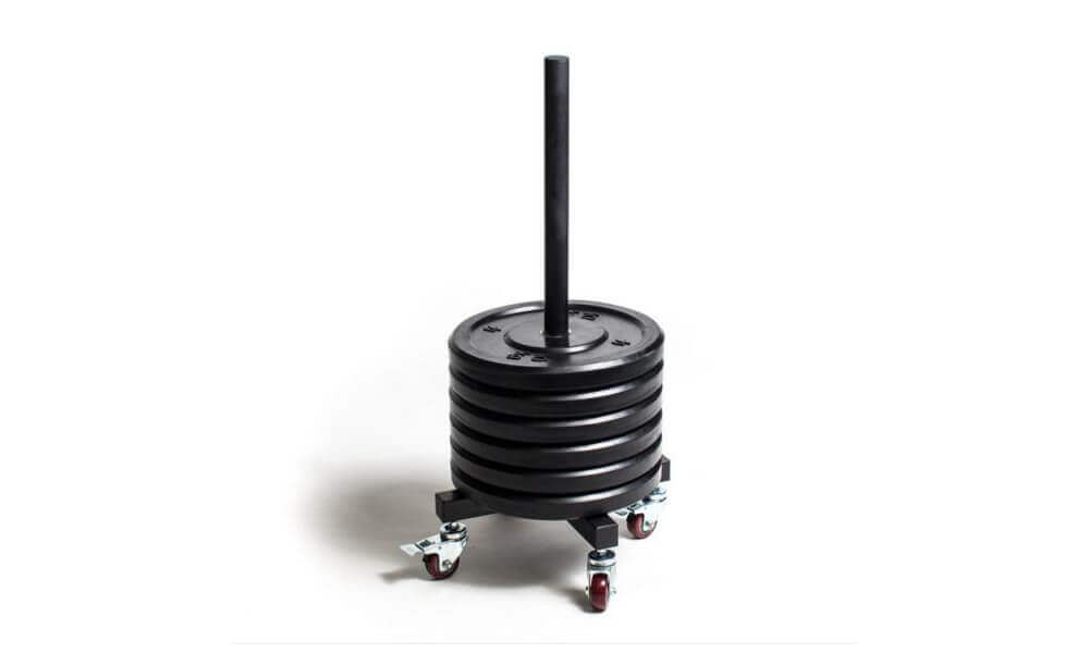 Rolling Bumper Storage Rack