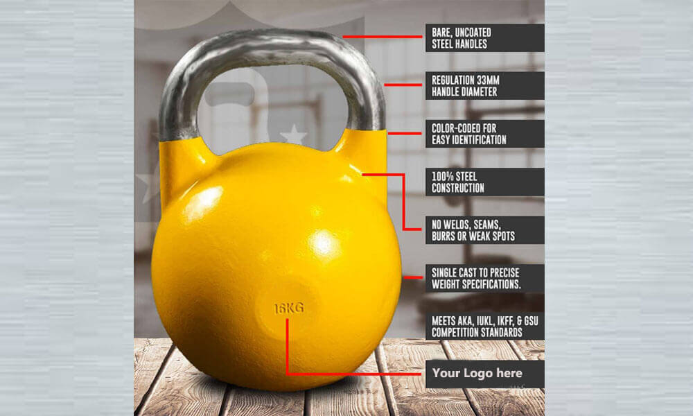Steel Cast Competition Kettlebell