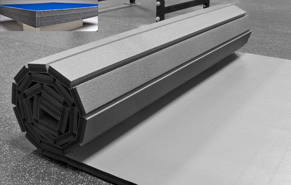 Gymnastic competition roll mat XPE rolling mat floor flexi mat