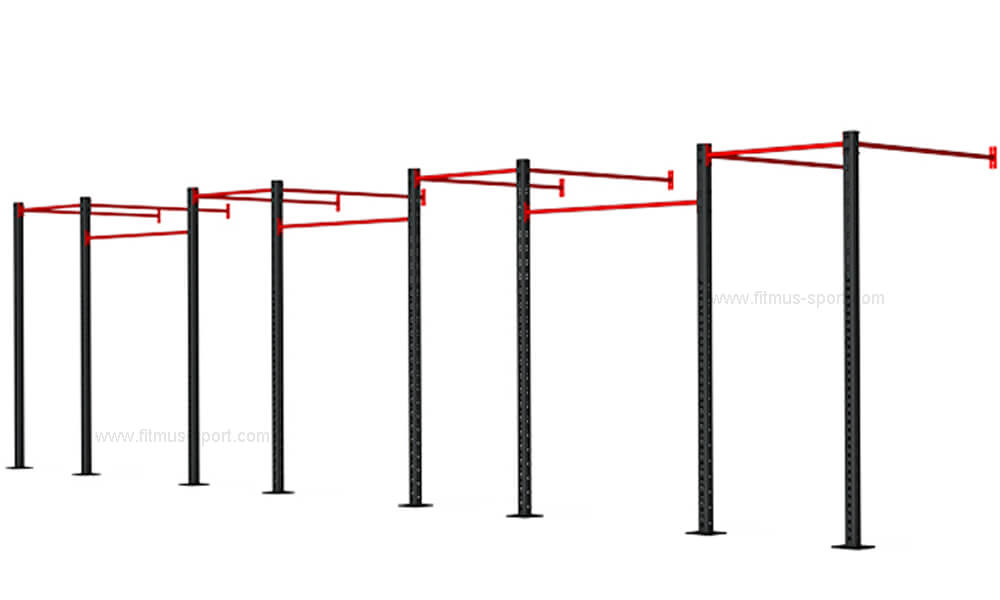 Wall mounted Rig for Crossfit 4-4