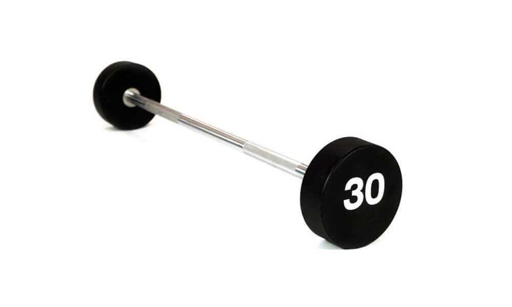 Round Urethane Staight Barbells (New)