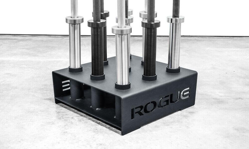 Vertical Barbell Storage Rack- 9 Barbell Holder