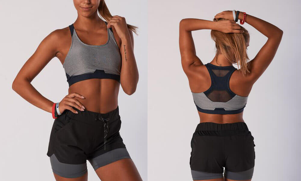 New Custom Hot Sexy Fitness Yoga Ladies women's plain sport yoga bra