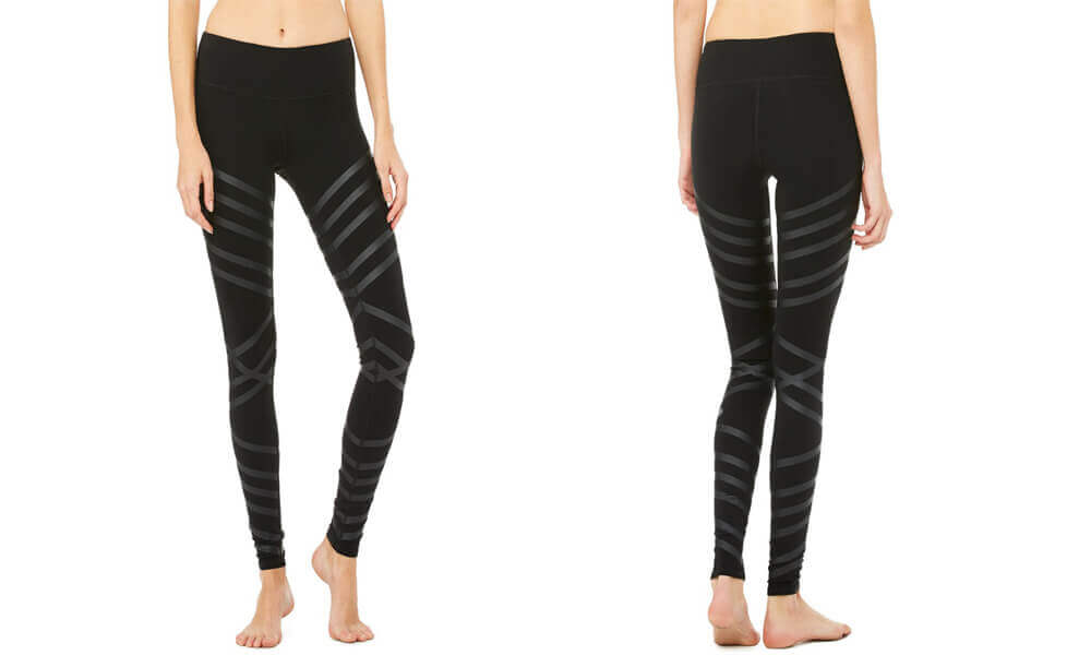 Womens Net Patch Compression Running Yoga Sports Fitness Gym Stretch Pants Exercise Leggings