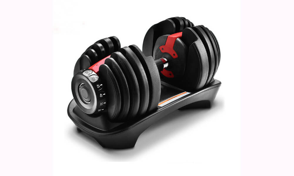 Adjustable dumbbell